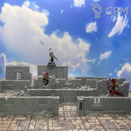 Описание картинки Руины 1. брак от Студия  по цене 100руб | Свободный Рынок Миниатюр - СРМ