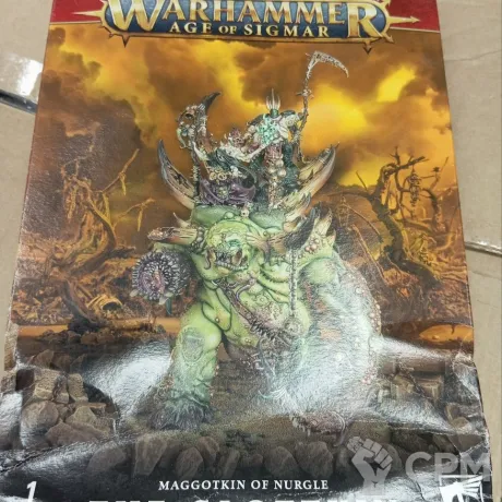 Описание картинки Warhammer Age of Sigmar Maggotkin of Nurgle The Glottkin (помятая коробка на фото) от Дауран по цене 11 000руб | Свободный Рынок Миниатюр - СРМ