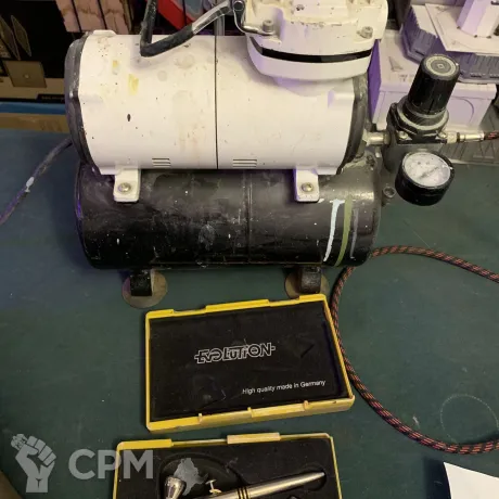 Описание картинки Evolution Silverline + компрессор TNT AS-186 от Achimas по цене 20 000руб | Свободный Рынок Миниатюр - СРМ