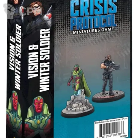 Описание картинки Marvel Crisis Protocol: Vision &amp; Winter Soldier Character Pack от StarkLogistics по цене 3 990руб | Свободный Рынок Миниатюр - СРМ