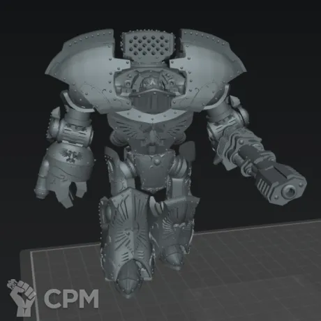 Описание картинки Telemon Heavy Dreadnought от Knight of Light по цене 850руб | Свободный Рынок Миниатюр - СРМ