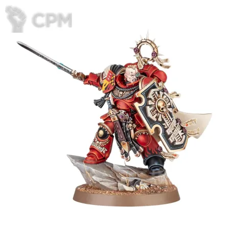 Описание картинки Captain with Relic Shield от Dark Heresy по цене 670руб | Свободный Рынок Миниатюр - СРМ