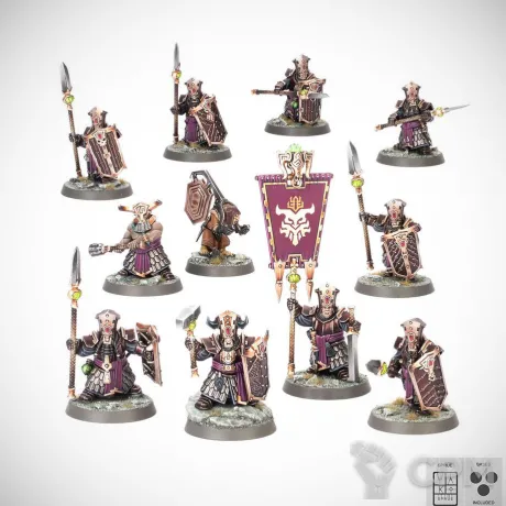 Описание картинки Infernal Cohort от Wako Lab (Recast) по цене 2 390руб | Свободный Рынок Миниатюр - СРМ