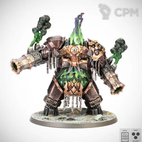 Описание картинки Dominator Engine with Immolation Cannons / Bane Maces от Wako Lab (Recast) по цене 1 810руб | Свободный Рынок Миниатюр - СРМ