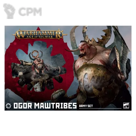 Описание картинки Предзаказ на Warhammer Age of Sigmar OGOR MAWTRIBES ARMY SET на английском языке от Дауран по цене 21 000руб | Свободный Рынок Миниатюр - СРМ