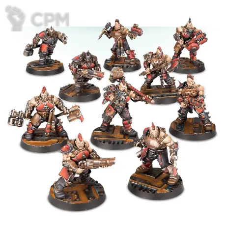 Описание картинки Goliath Gang от Dark Heresy по цене 1 760руб | Свободный Рынок Миниатюр - СРМ
