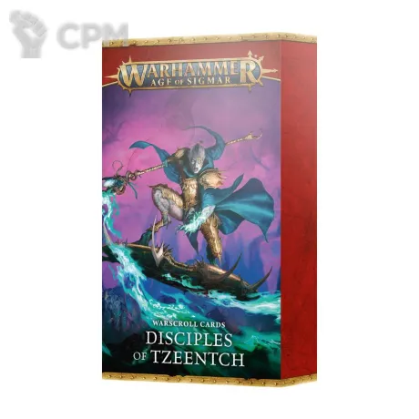 Описание картинки WARSCROLL CARDS: DISCIPLES  OF TZEENTCH ENG от Дауран по цене 2 800руб | Свободный Рынок Миниатюр - СРМ