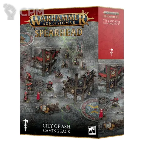 Описание картинки Предзаказ на Warhammer Age of Sigmar Spearhead City of Ash Gaming Pack на английском от Дауран по цене 6 000руб | Свободный Рынок Миниатюр - СРМ