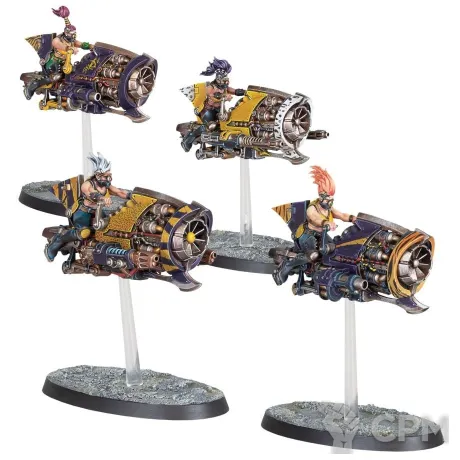 Описание картинки Necromunda: Escher Cutters 2 модели от Mechanikus Forge по цене 1 100руб | Свободный Рынок Миниатюр - СРМ