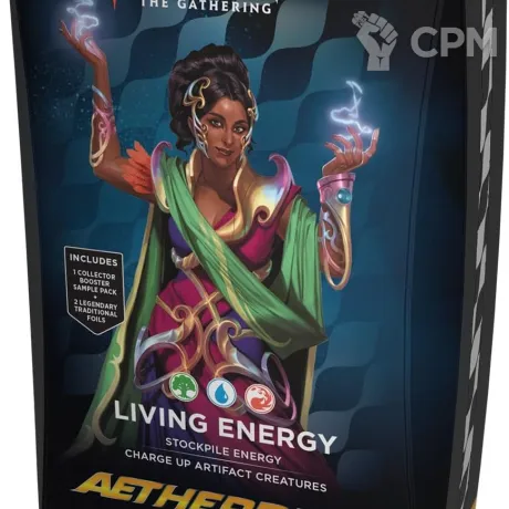 Описание картинки Колоды Commander MTG Aetherdrift Living Energy на английском языке от Дауран по цене 5 000руб | Свободный Рынок Миниатюр - СРМ