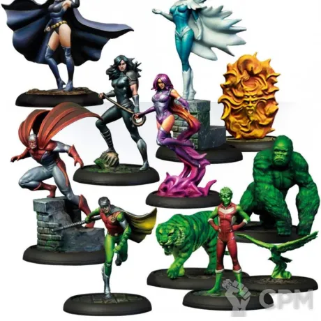 Описание картинки Teen Titans + Bonus (12 миниатюр) от Grag18 по цене 2 940руб | Свободный Рынок Миниатюр - СРМ