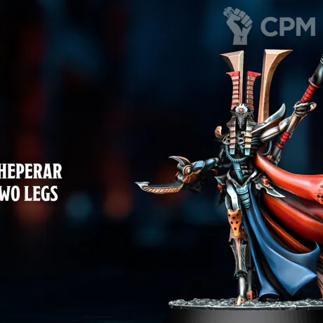 Описание картинки Lord Kheperar от Manufactorum76 по цене 230руб | Свободный Рынок Миниатюр - СРМ