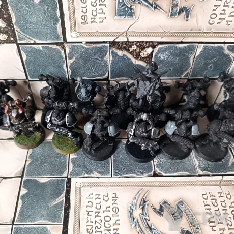 Описание картинки Chaos space marine Legionaries от OMG_SL по цене 1 000руб | Свободный Рынок Миниатюр - СРМ