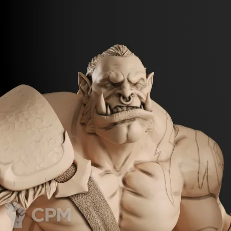 Описание картинки Orc Warrior Фигурка (World of Warcraft) от GAS3TXD  по цене 4 200руб | Свободный Рынок Миниатюр - СРМ