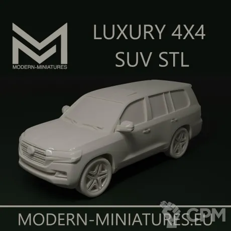 Описание картинки Luxury 4x4 suv от Wardog Workshop по цене 1 400руб | Свободный Рынок Миниатюр - СРМ