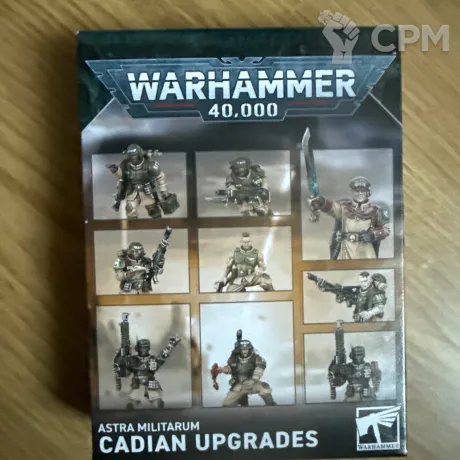 Описание картинки Astra Militarum: Cadian Upgrades от zurdo по цене 3 700руб | Свободный Рынок Миниатюр - СРМ