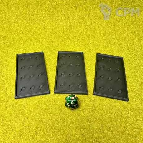 Описание картинки Movements tray для баз 25х50мм тип 4х1 от Миниатюры и фигурки по цене 160руб | Свободный Рынок Миниатюр - СРМ