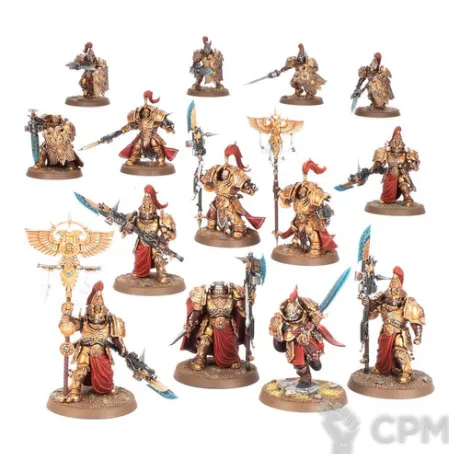 Описание картинки Combat Patrol: Adeptus Custodes от warp store по цене 2 900руб | Свободный Рынок Миниатюр - СРМ