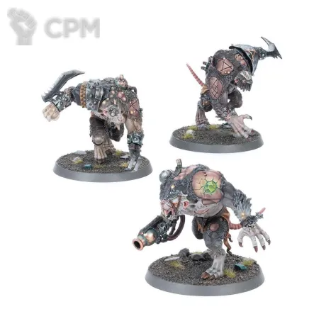 Описание картинки Rat Ogors 3шт от Knight of Light по цене 650руб | Свободный Рынок Миниатюр - СРМ