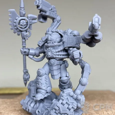 Описание картинки Миниатюра Warhammer 40000 Silver Wardens Technical Soldier от BMAtech по цене 450руб | Свободный Рынок Миниатюр - СРМ