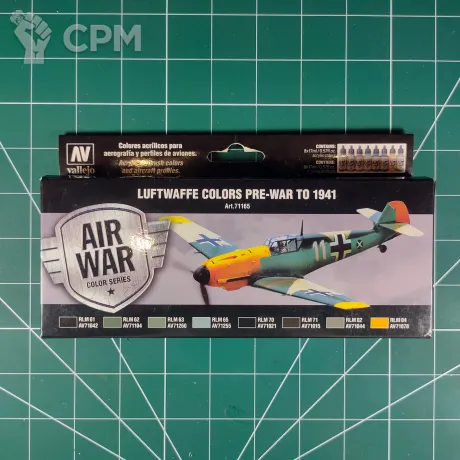 Описание картинки Vallejo 71.165 Luftwaffe colors pre-war to 1941 от Vault Boy по цене 2 498руб | Свободный Рынок Миниатюр - СРМ