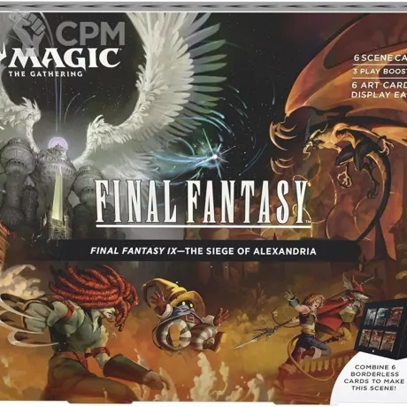 Описание картинки Панорама Magic: The Gathering Final Fantasy IX Scene Box - The Siege of Alexandria от Дауран по цене 8 000руб | Свободный Рынок Миниатюр - СРМ