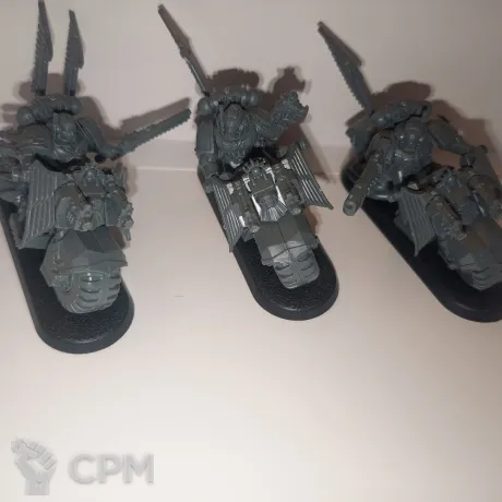 Описание картинки Ravenwing bikes от Amelio по цене 1 500руб | Свободный Рынок Миниатюр - СРМ