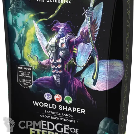 Описание картинки Колоды Commander MTG Edge of Eterneties World Shaper на английском языке от Дауран по цене 6 000руб | Свободный Рынок Миниатюр - СРМ