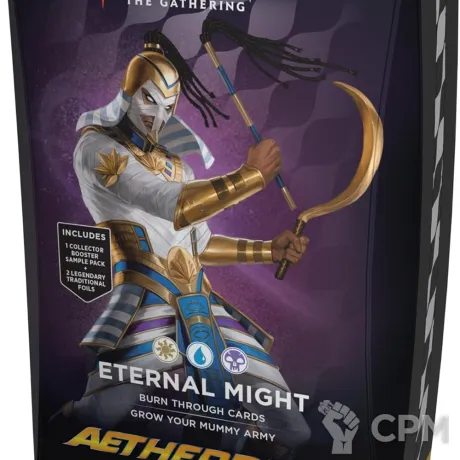 Описание картинки Колоды Commander MTG Aetherdrift Eternal Might на английском языке от Дауран по цене 6 000руб | Свободный Рынок Миниатюр - СРМ