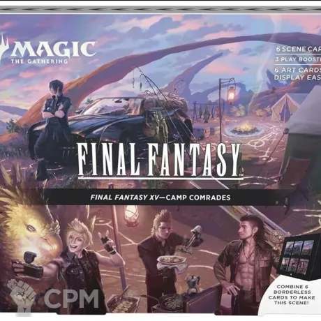 Описание картинки Панорама Magic: The Gathering Final Fantasy XV Scene Box - Camp Comrades на английском от Дауран по цене 7 500руб | Свободный Рынок Миниатюр - СРМ