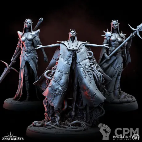 Описание картинки The Coterie x3 от PocketSized Prints по цене 900руб | Свободный Рынок Миниатюр - СРМ