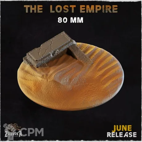 Описание картинки The Lost Empire База 80 мм. от Brutality по цене 230руб | Свободный Рынок Миниатюр - СРМ