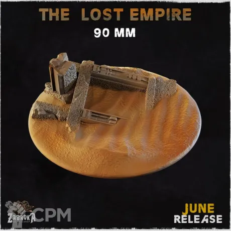 Описание картинки The Lost Empire База 90 мм. от Brutality по цене 290руб | Свободный Рынок Миниатюр - СРМ