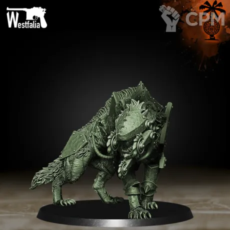 Описание картинки Cadaver Corps War Hyena 1 от PocketSized Prints по цене 650руб | Свободный Рынок Миниатюр - СРМ
