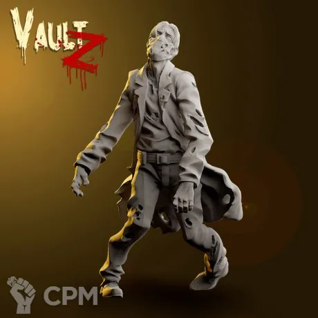 Описание картинки Doctor Zombie 1 от PocketSized Prints по цене 175руб | Свободный Рынок Миниатюр - СРМ
