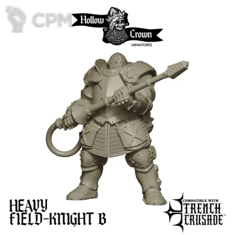 Описание картинки Cruciform Order  Field-Knight B от PocketSized Prints по цене 400руб | Свободный Рынок Миниатюр - СРМ