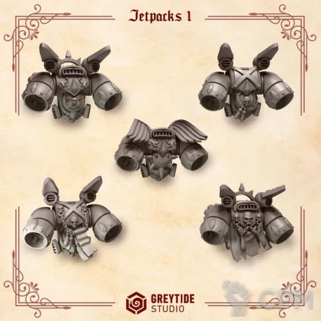 Описание картинки Blood Angels - Jetpacks 1 от Мастерская террейна по цене 280руб | Свободный Рынок Миниатюр - СРМ