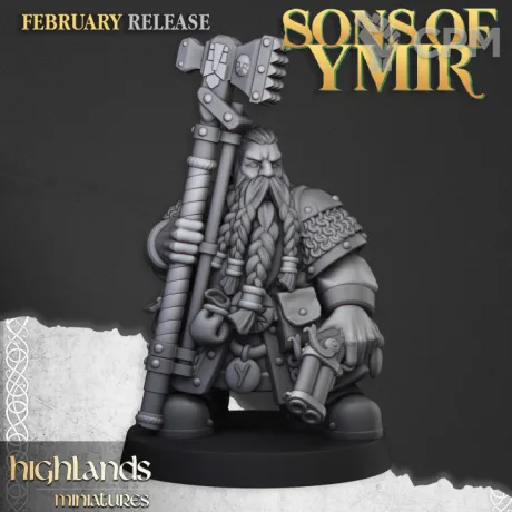 Описание картинки Dwarf Engineers от Knight of Light по цене 130руб | Свободный Рынок Миниатюр - СРМ