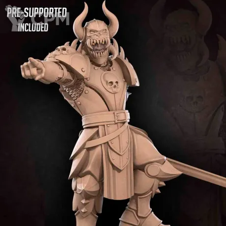 Описание картинки Human Deathbringer Fighter от PocketSized Prints по цене 200руб | Свободный Рынок Миниатюр - СРМ