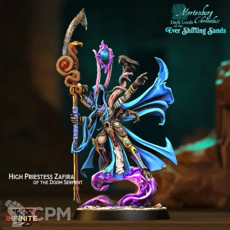 Описание картинки High Priestess Zafira от Barduck Miniatures по цене 499руб | Свободный Рынок Миниатюр - СРМ