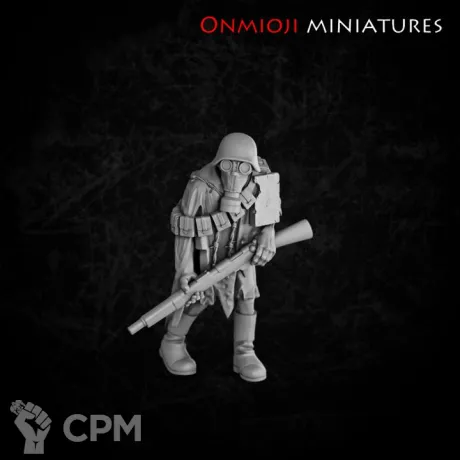 Описание картинки Dead zone infantry 1 от PocketSized Prints по цене 170руб | Свободный Рынок Миниатюр - СРМ
