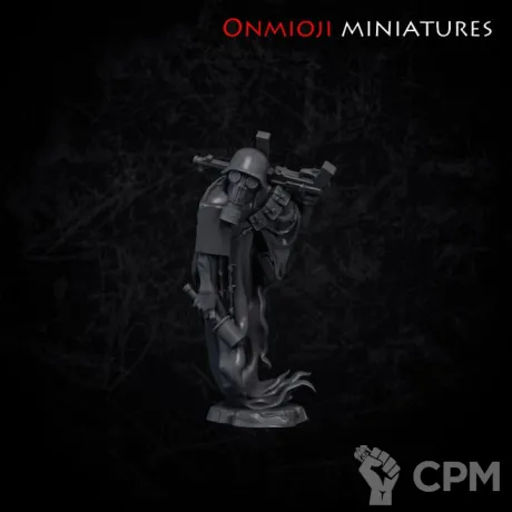 Описание картинки Undead soldier - 4 от PocketSized Prints по цене 170руб | Свободный Рынок Миниатюр - СРМ