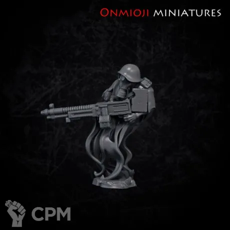 Описание картинки Undead soldier - 8 от PocketSized Prints по цене 170руб | Свободный Рынок Миниатюр - СРМ