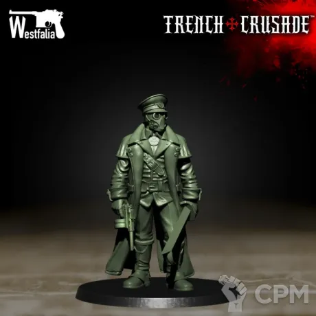 Описание картинки Heretic General от PocketSized Prints по цене 170руб | Свободный Рынок Миниатюр - СРМ