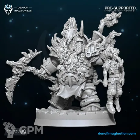 Описание картинки Lord of Sickness от PocketSized Prints по цене 500руб | Свободный Рынок Миниатюр - СРМ