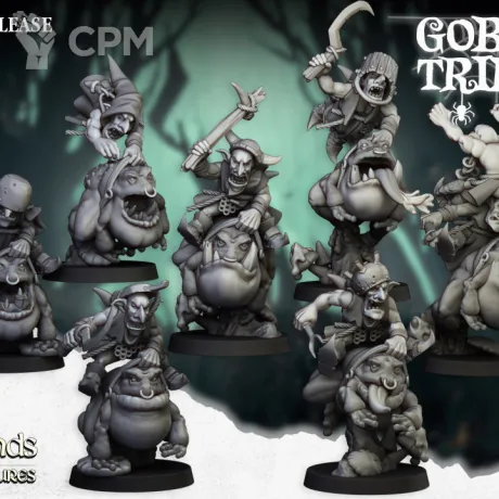 Описание картинки Boingrot Bounderz / Squig Hoppers 5шт от Knight of Light по цене 900руб | Свободный Рынок Миниатюр - СРМ