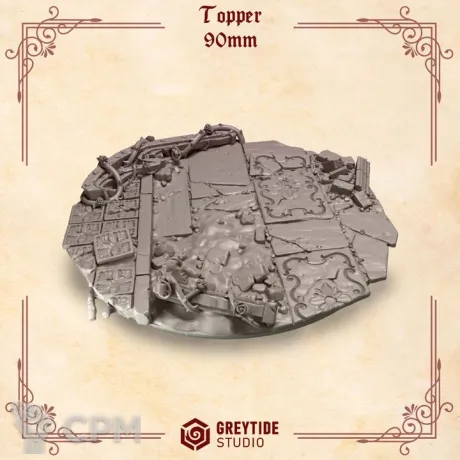Описание картинки Blood Angels - Topper 90mm от Мастерская террейна по цене 350руб | Свободный Рынок Миниатюр - СРМ