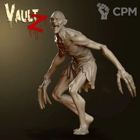Описание картинки Wendigo Creature от PocketSized Prints по цене 225руб | Свободный Рынок Миниатюр - СРМ