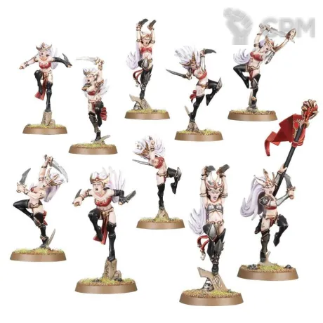 Описание картинки Witch Aelves / Sisters of Slaughter 10шт от Knight of Light по цене 950руб | Свободный Рынок Миниатюр - СРМ