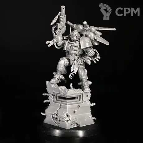 Описание картинки Kayvaan Shrike миниатюра по вселенной warhammer 40000 от KoofWorkshop по цене 1 500руб | Свободный Рынок Миниатюр - СРМ